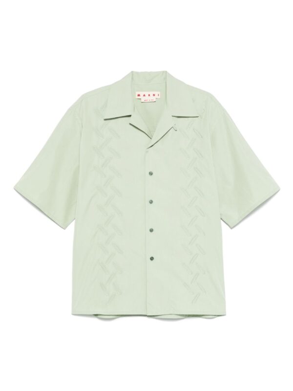 confetto-embroidered shirt
