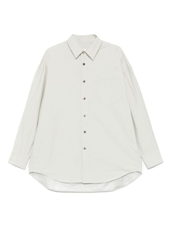 pleated shirt