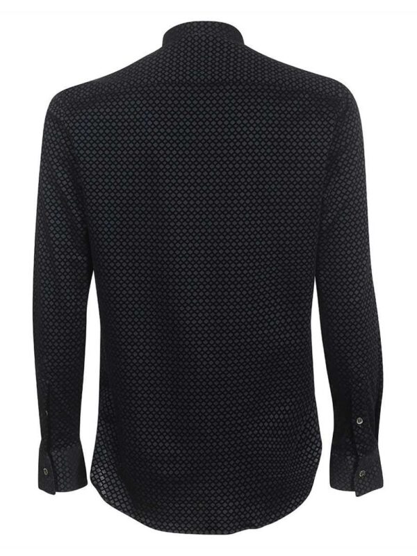 ⁦geometric-print shirt⁩ - الصورة ⁦2⁩