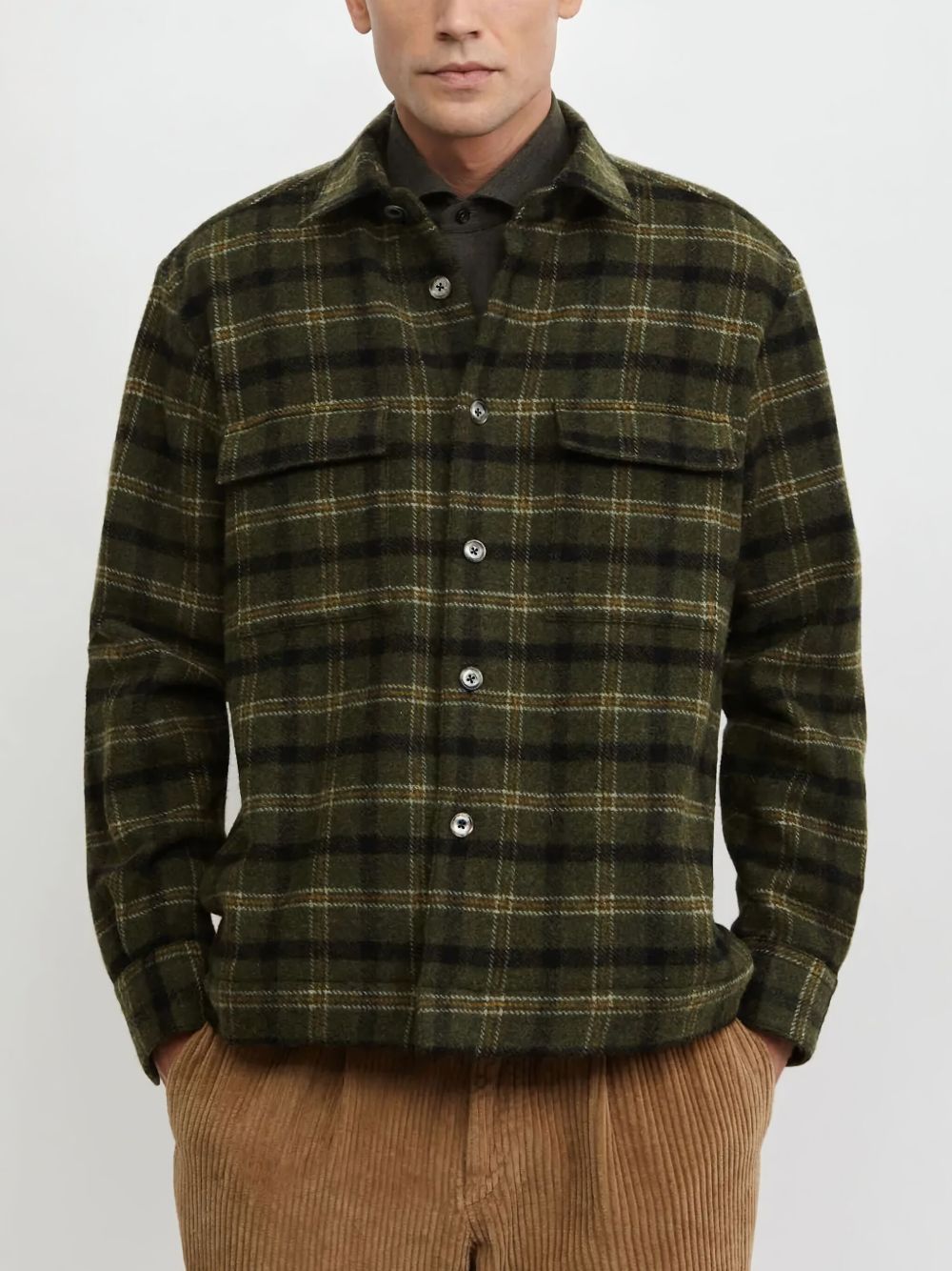 checked shirt