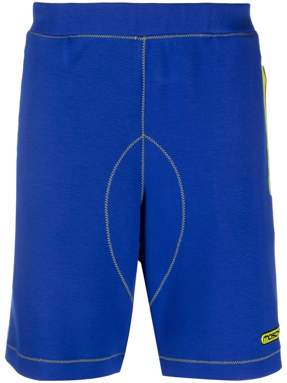logo-print track shorts