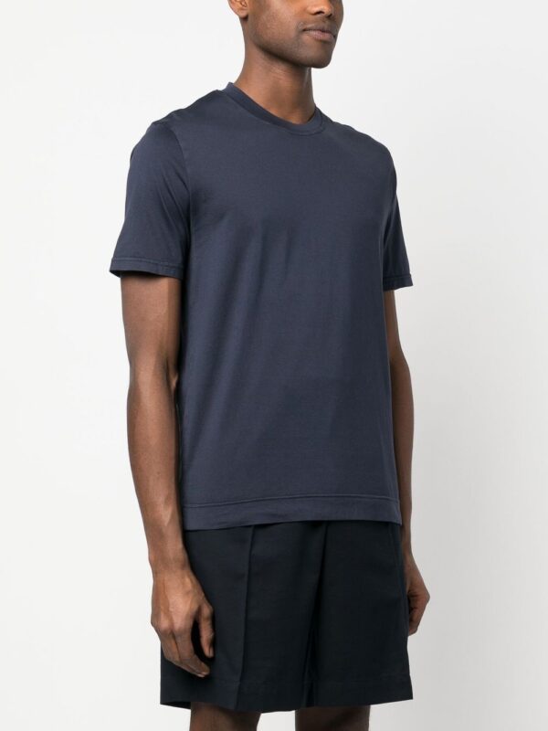 ⁦crew-neck cotton T-shirt⁩ - الصورة ⁦2⁩
