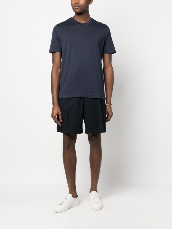 ⁦crew-neck cotton T-shirt⁩ - الصورة ⁦3⁩