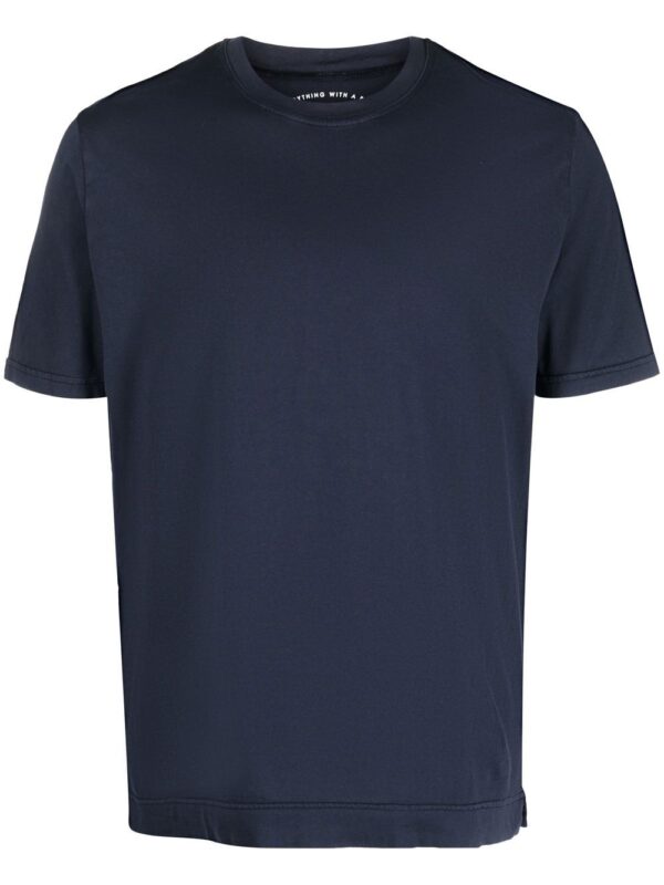 crew-neck cotton T-shirt