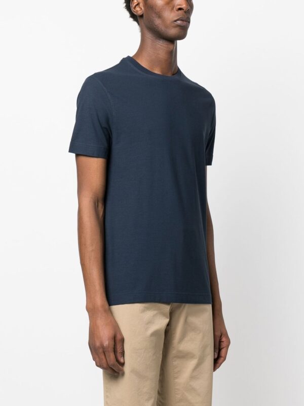 ⁦crew-neck cotton T-shirt⁩ - الصورة ⁦2⁩