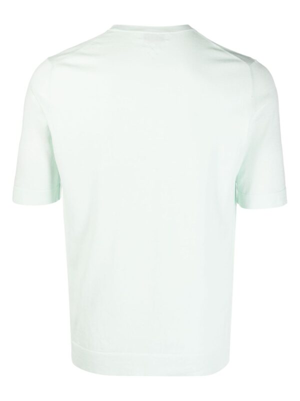 ⁦crew-neck cotton T-shirt⁩ - الصورة ⁦2⁩