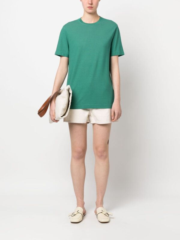 ⁦crew neck short-sleeve T-shirt⁩ - الصورة ⁦3⁩