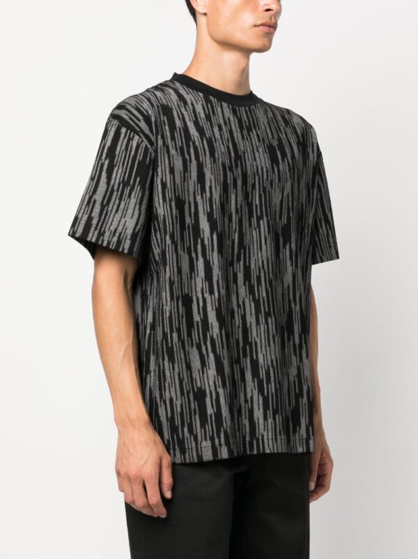 ⁦graphic-print organic cotton T-shirt⁩ - الصورة ⁦2⁩