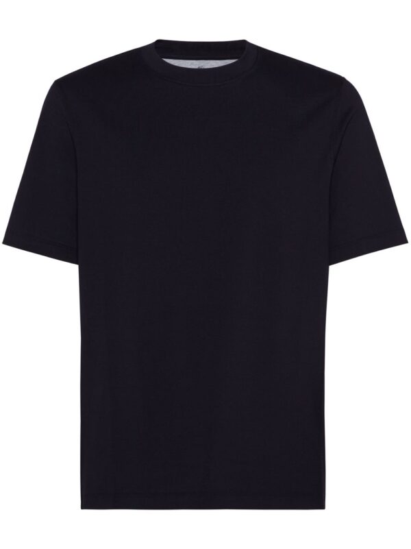 crew-neck cotton jersey T-shirt