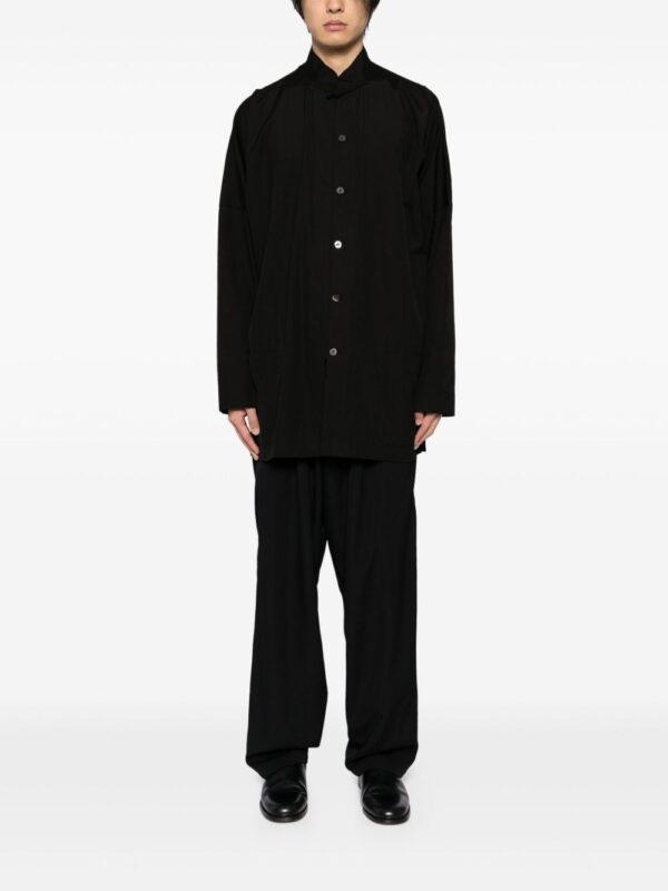 ⁦stand-up collar shirt⁩ - الصورة ⁦2⁩