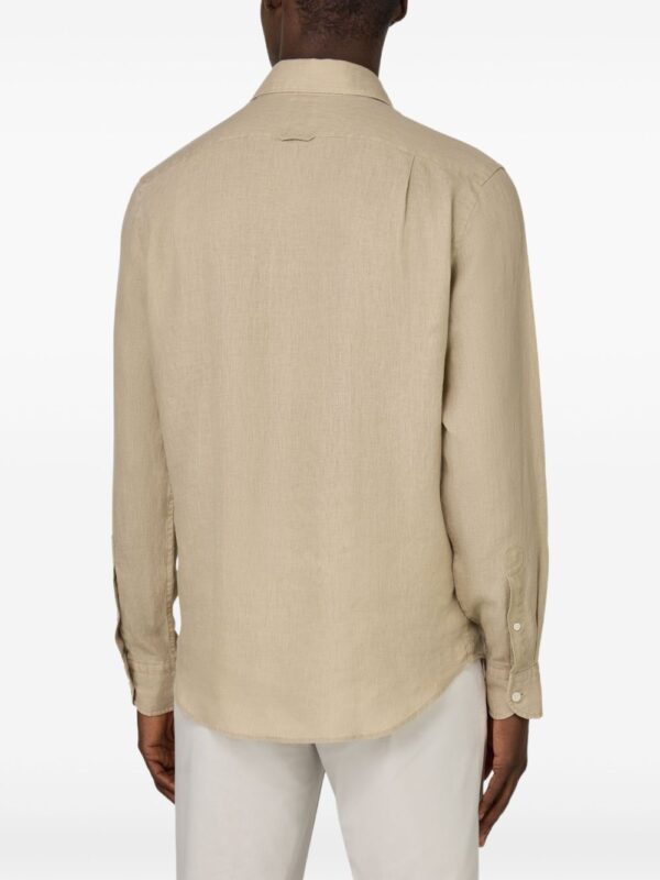 ⁦Regular Fit Linen Shirt⁩ - الصورة ⁦3⁩